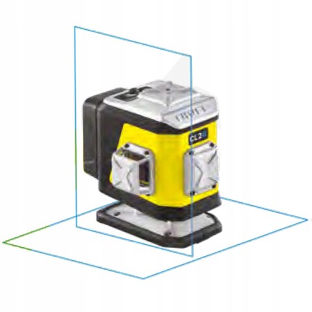 NIVEL SYSTEM CROSS CROSS LASER CL1B 2x360 blauer Strahl