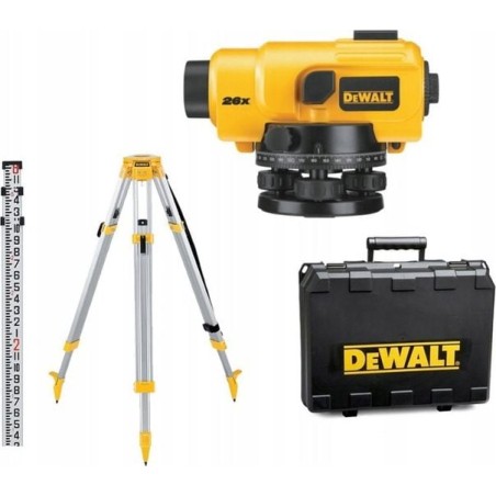 Dewalt Optischer Nivelliergerät DW096PK 100 m 26x