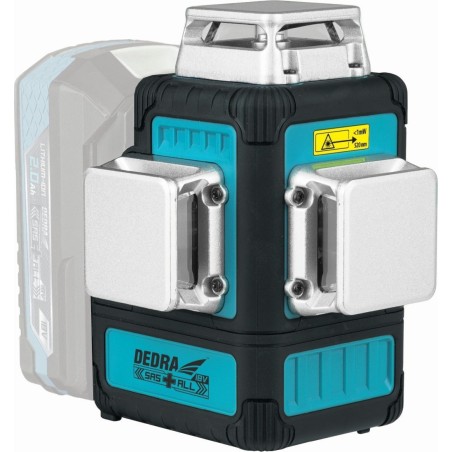 Dedra Multilaser 3D 18 V, grün, SAS-Koffer