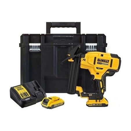 Dewalt 18 V XR Tacker für Dielen, 18 ga, XR Li-Ion, 2 × 2,0 A