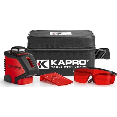 Shark Kapro Laser-Entfernungsmesser, rot, 360 Grad