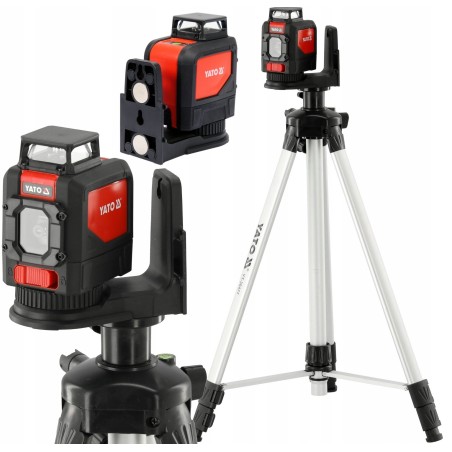 YATO GRÜNER LASER MIT 5 LINIEN, 360°, SET