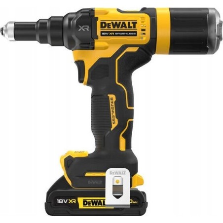 Dewalt Akku-Nietmaschine 10 kN, 25 mm, XR 18 V, 2 × 2,0 Ah