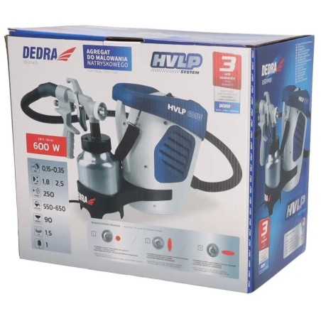Dedra Farbspritzgerät DED7413 600 W