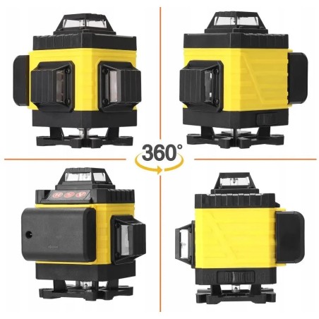 Extralink | Laser-Wasserwaage | 4D-Laser mit Kreuzmarkierung