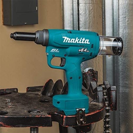Makita Makita Akku-Blindnietgerät DRV250Z, 18 Volt, Nietpistole (blau/schwarz, ohne Akku und Ladegerät)