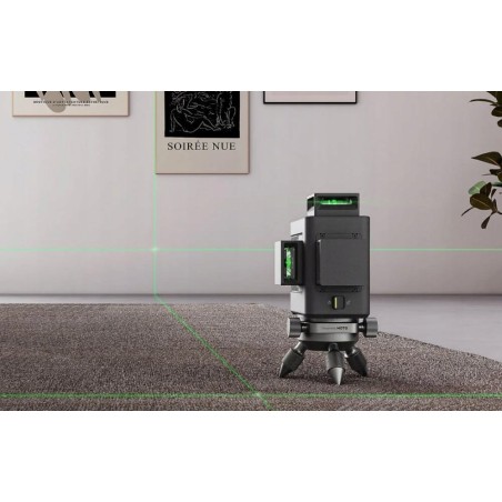Hoto Selbstnivellierender 3D-360°-Kreuzlinienlaser HOTO QWFGJ002 (±3 mm/10 m, 5200 mAh)