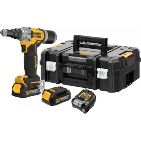 Dewalt Akku-Nietmaschine 20 kN, 30 mm, XR 18 V, 2 × 1,7 Ah (1 Stück)