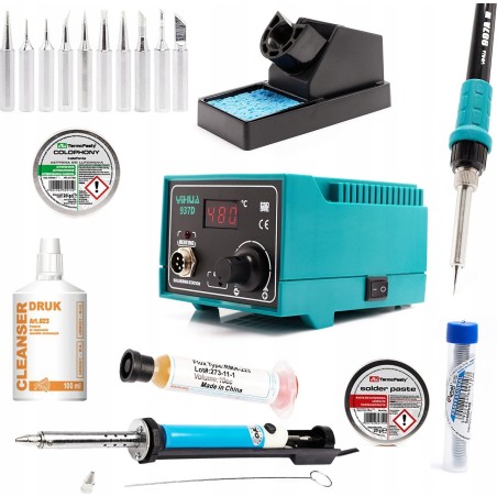 Techrebal LÖTSTATION 937D ABSAUGSYSTEM ZINN FLUSSMIITTEL MAXI