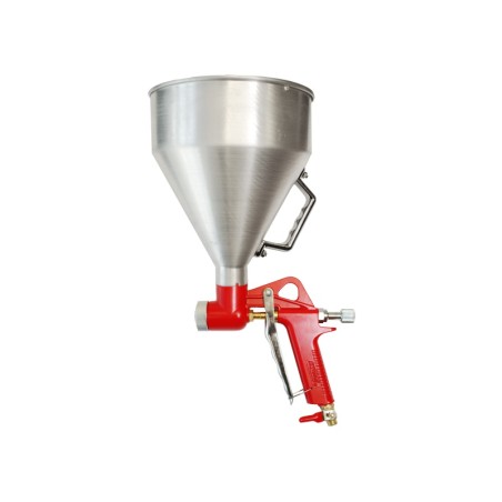 AWTools Putzspritzpistole mit Aluminiumbehälter FR-300