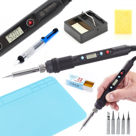 Präzisions-Lötkolben, leistungsstark, 80 W, TBC-Set