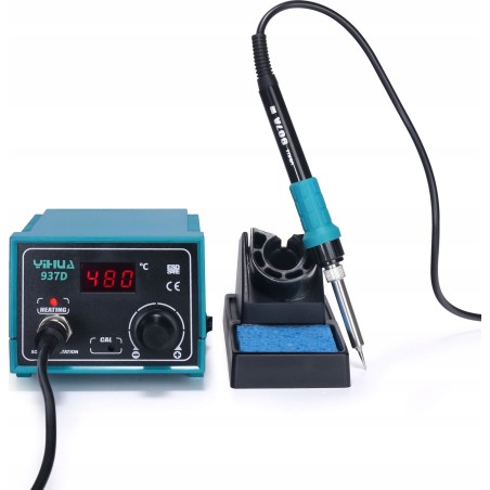 Techrebal Lötstation Yihua 937D + GSM-Werkzeugset 10-in-1 + Paste / Kolophonium zum Schutz vor Oxidation