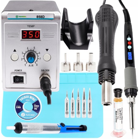 Techrebal LÖTSTATION 858D PRÄZISIONSLÖTSTIFT