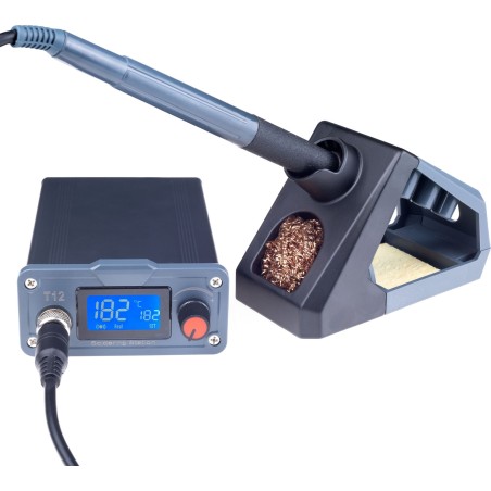 Rosfix Präzisions-Lötstation für T12-Lötspitzen mit integriertem Heizelement und OLED-Display