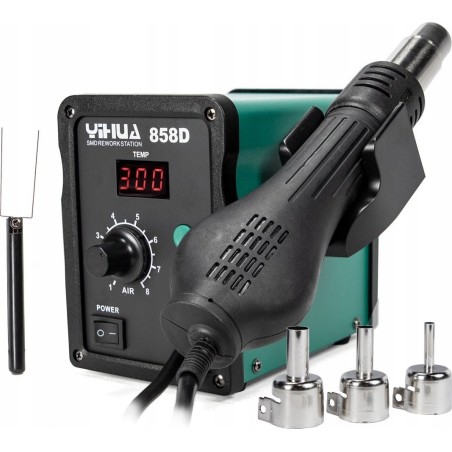 Techrebal Heißluft-Lötstation Yihua 858D 700 W