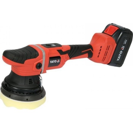 Yato Exzenterschleifer 125 mm, 18 V, 4,0 Ah + Ladegerät (1 Stück)