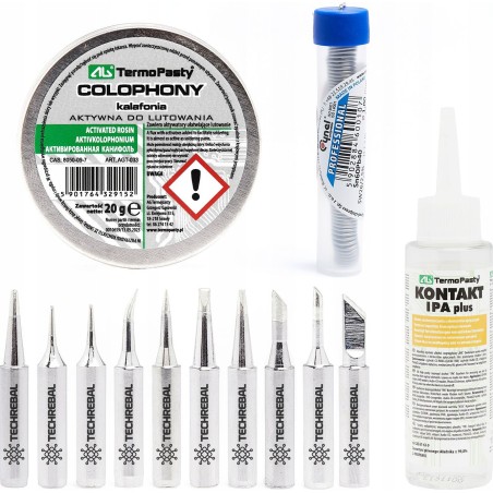 Techrebal Lötstation-Set Yihua 706 Lötspitzen KIT10