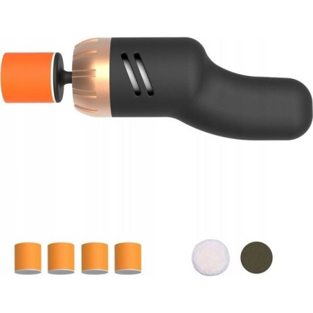 iLogic MINI AUTOPOLIERMASCHINE Poliermaschine mit 4 Schwämmen