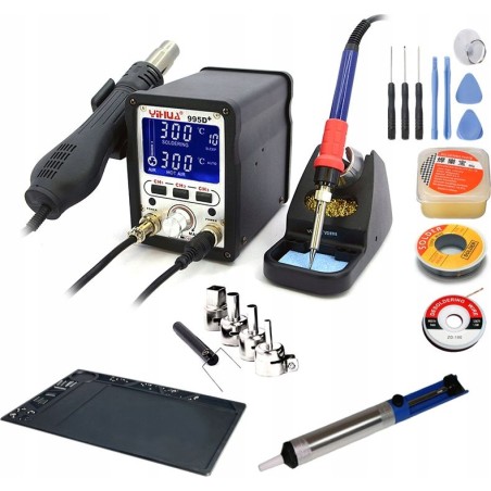 Techrebal Lötstation Yihua 995D+ Matte KIT4