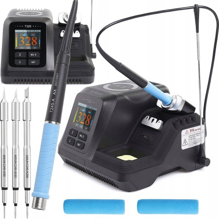 Intelligente Lötstation Aixun T320 200 W mit Lötkolben T245 + 3x Lötspitzen C245