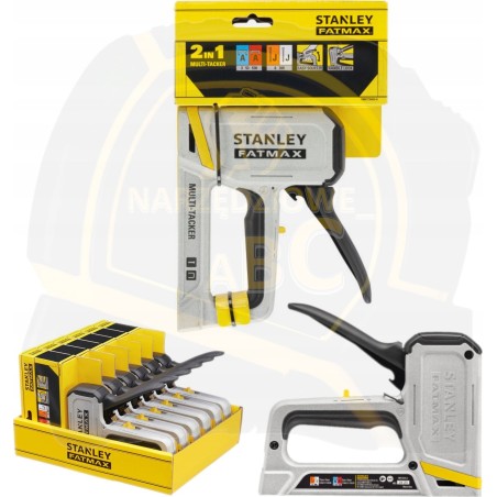 STANLEY FATMAX AL LIGHT DUTY-Tacker Typ A und Nägel Typ J