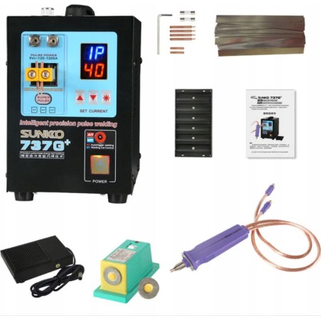 Techrebal PROF. Impuls-Punktschweißgerät SUNKKO 737G+