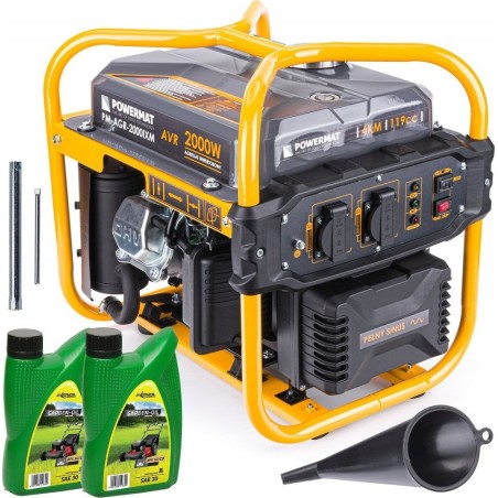 Inverter-Stromaggregat, Generator 2000 W, Powermat PM-AGR-2000IXM