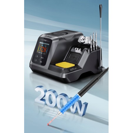 Professionelle Lötstation Aixun T320, 24-in-1-Set, Lötmatte 25 x 50 cm, mit Lötkolben