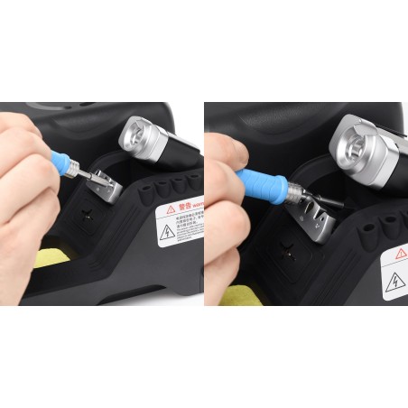 Intelligente Lötstation Aixun T413 mit den Lötspitzen C245 und T245 (3 Lötspitzen)