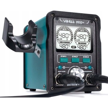 YIHUA 995D+ EVO 2-in-1-Heißluft-Lötstation, neu