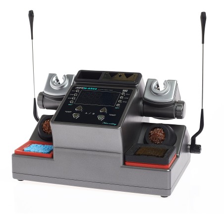 Präzisions-Lötstation 350 W Aifen A902 mit 3 Lötkolben (C115, C210, C245) und 9 Lötspitzen