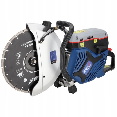 Benzinbetriebene Trennschleifmaschine für Beton und Stahl, 3,5 kW, 350/25,4 mm