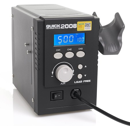 Heißluft-Lötstation Quick 2008 – Heißluft-Kunststoffschweißgerät