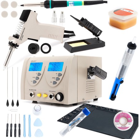 Techrebal Entlötstation ZD-917 – Absaugmatte und Flussmittel