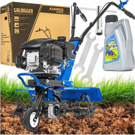 Kanwod-Motorhacke MOTORHACKE MIT 5-PS-KULTIVATORANTRIEB KANWOD GOLDIGGER-Z2