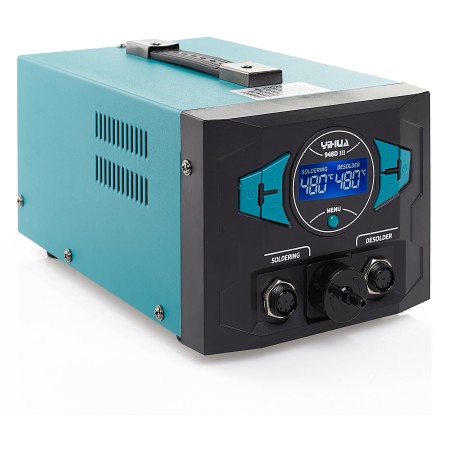 2-in-1-Lötstation Yihua 948D-III – Leiterplattenhalter, ESD-Pinzette, Flussmittel