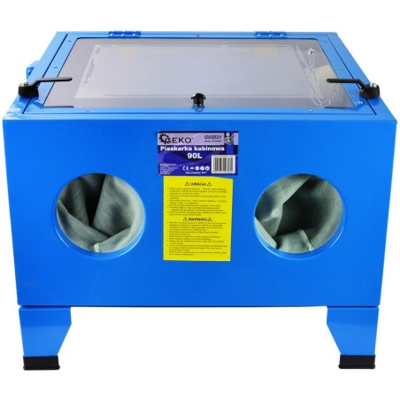 Geko Kabinensandstrahlgerät 90 l (1)