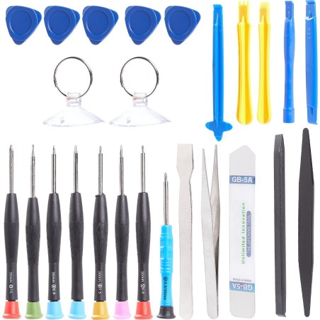 Lötstation Yihua 853AAA-I + GSM-Zubehör, Zinn und Flussmittel von Techrebal