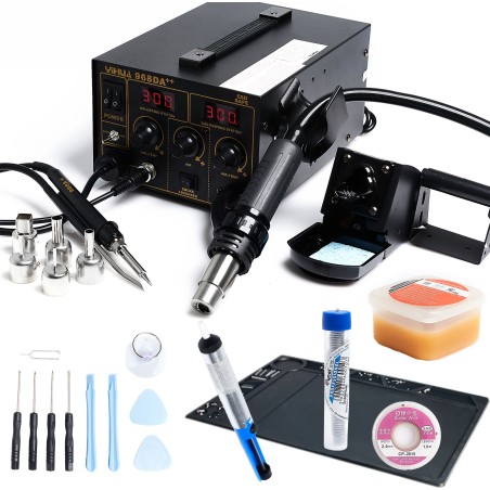 Techrebal Lötstation-Set Yihua 968DA++ Matten-Set 4