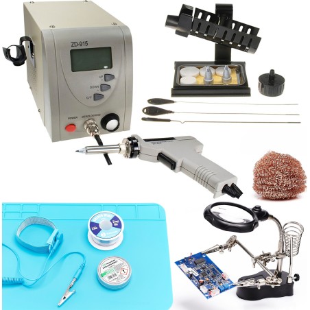 Techrebal Entlötstation ZD-915 „Dritte Hand“ ESD-Matte