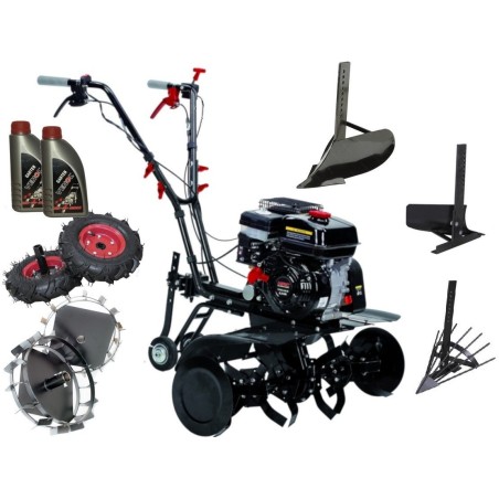 Motor-Rasenfräse TIP80-196-M NAC + 8-teiliges Zubehörset