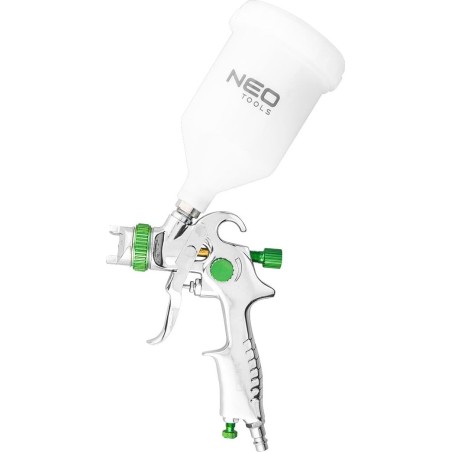 Neo-Lackierpistole mit oberem Behälter (0,6 l), Düse 1,4 mm, HVLP (14-700)