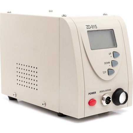 Techrebal Leistungsstarker Lötkolben ZD-915 140 W mit Halterung, Flussmittel und Lötband