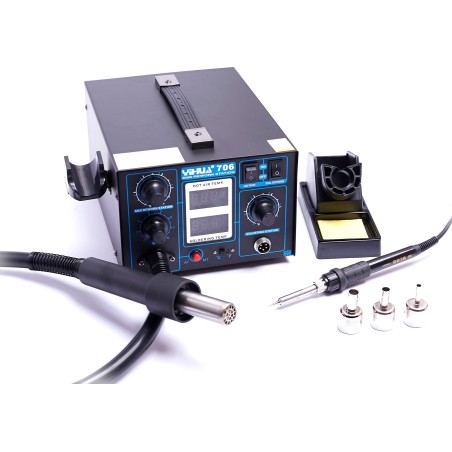 Techrebal Lötstation Yihua 706 + Leiterplattenhalter