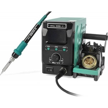 Lötstation Yihua 939D+-IV 90 W + 11-teiliges Zubehörset von Techrebal