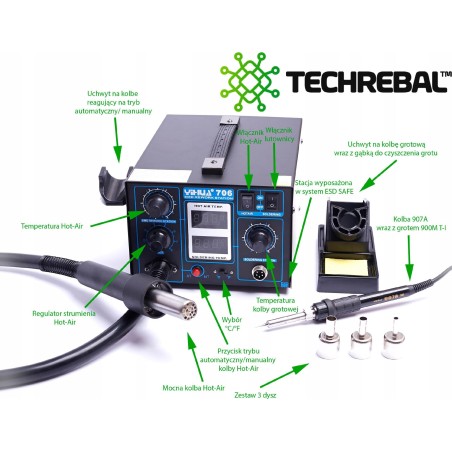 Techrebal Yihua 706 Station – Kit 32