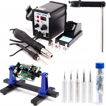 Techrebal YIHUA 878D Spitze 900M Griff 907A Halterung HOTAIR Leiterplatte