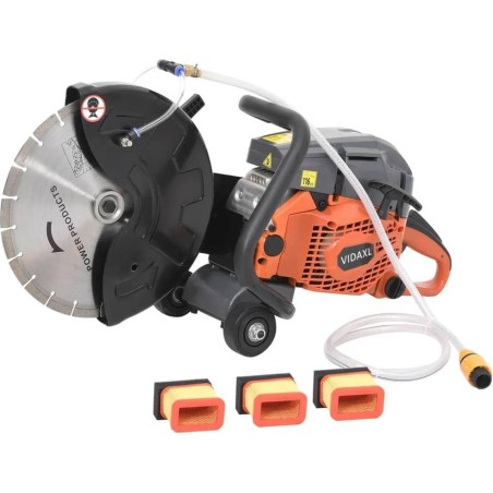 vidaXL Benzin-Betonsäge, 58 cm³