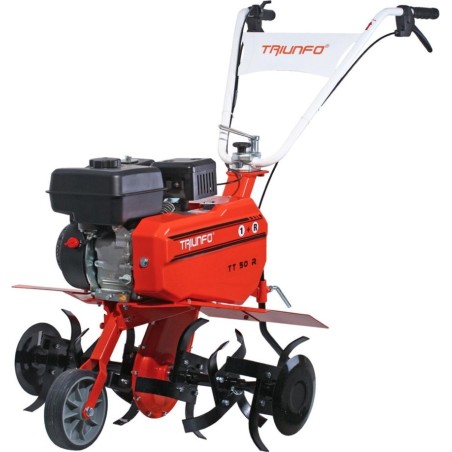 Triunfo-Motorhacke TRIUNFO TL50 ProR – Benzin-Motorhacke / Kultivator mit 3 Gängen / 6,5 PS / 60 cm bis 90 cm – LONCIN