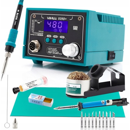 Techrebal Lötstation YIHUA 939D+ für den Service mit Absaugvorrichtung